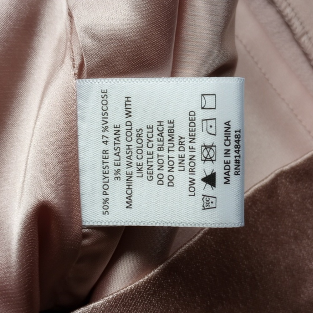 Ava & Aiden Sequin Dress 0 Tea Rose Mauve Gold - Picture 6 of 6